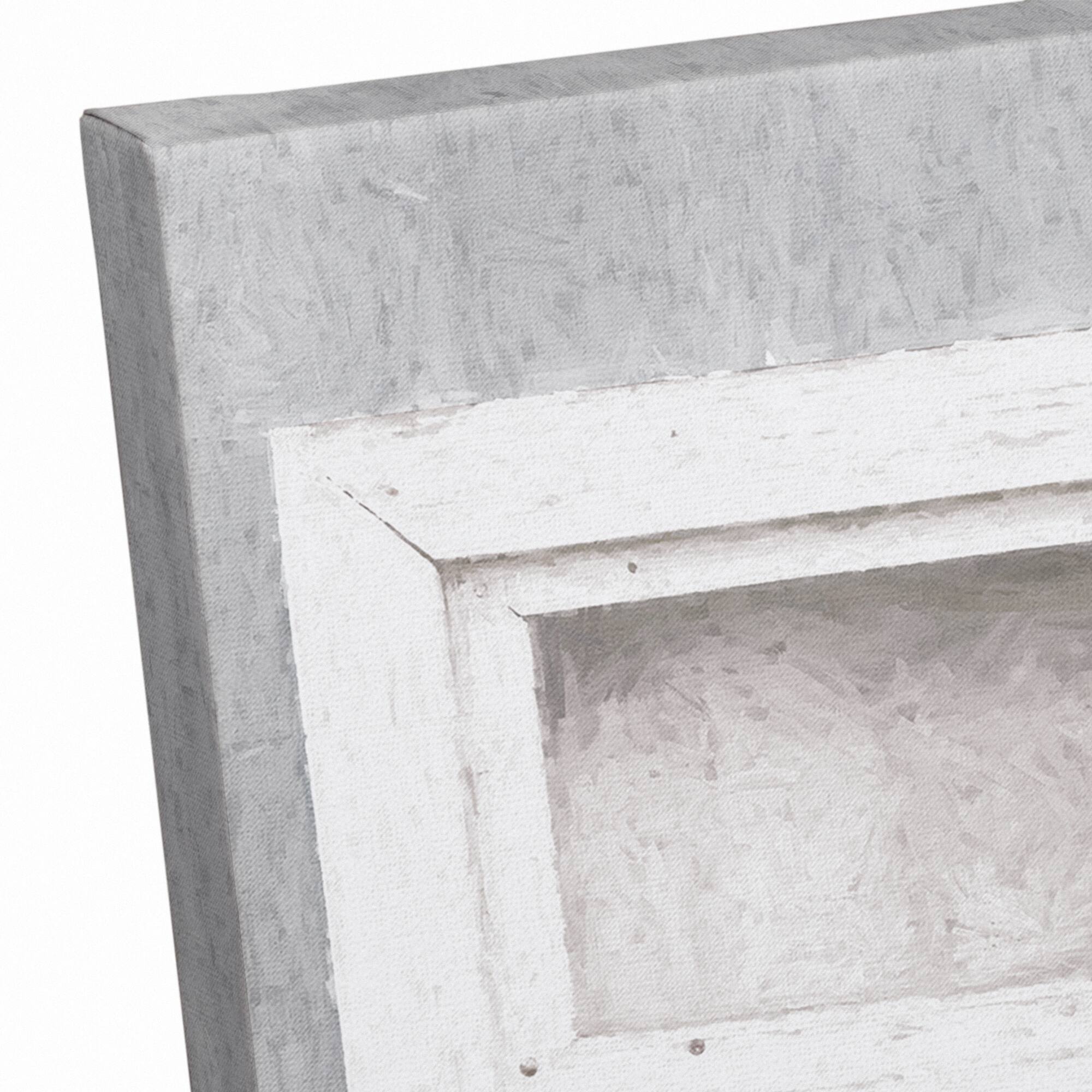 Sunflower Window 12" x 18" Canvas Wall Art
